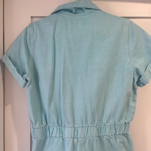 ✨Show Me Your Mumu Denim Romper✨ - Picture 7 of 8